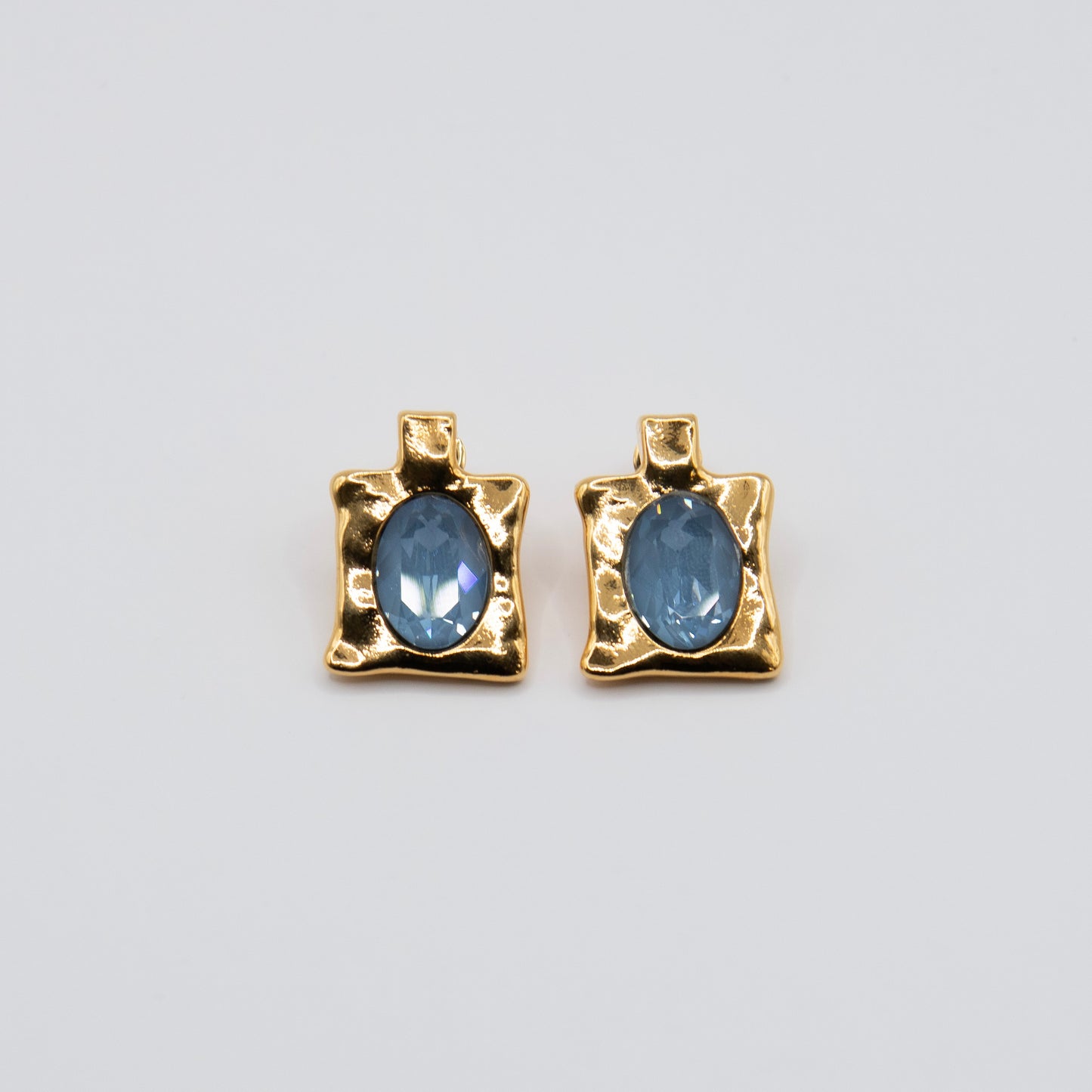Aretes Silky Azul