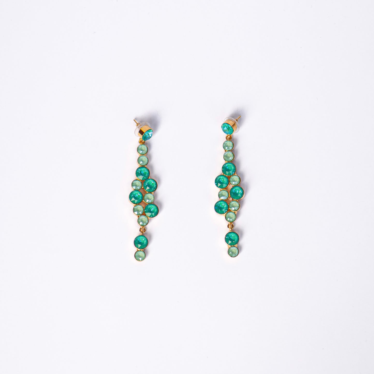 Aretes Glow Azul