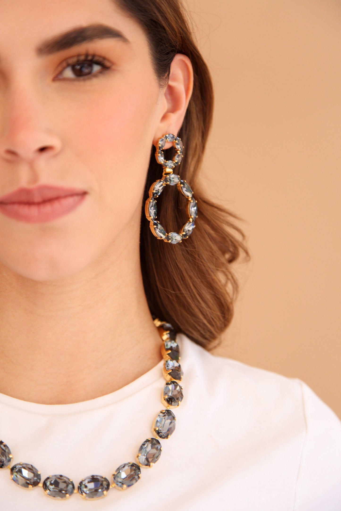 Aretes Vienna Gris