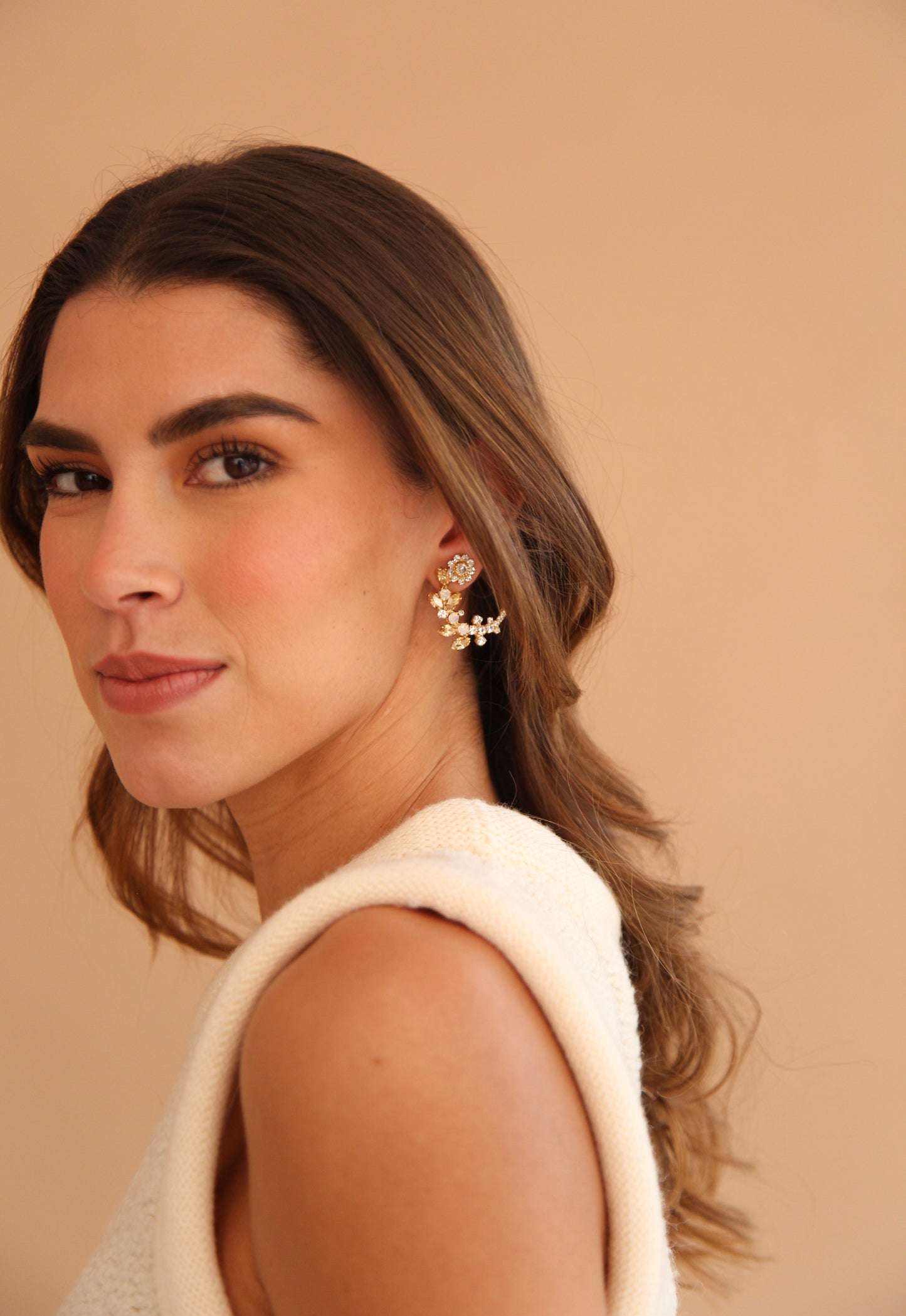 Aretes Aurora Dorado