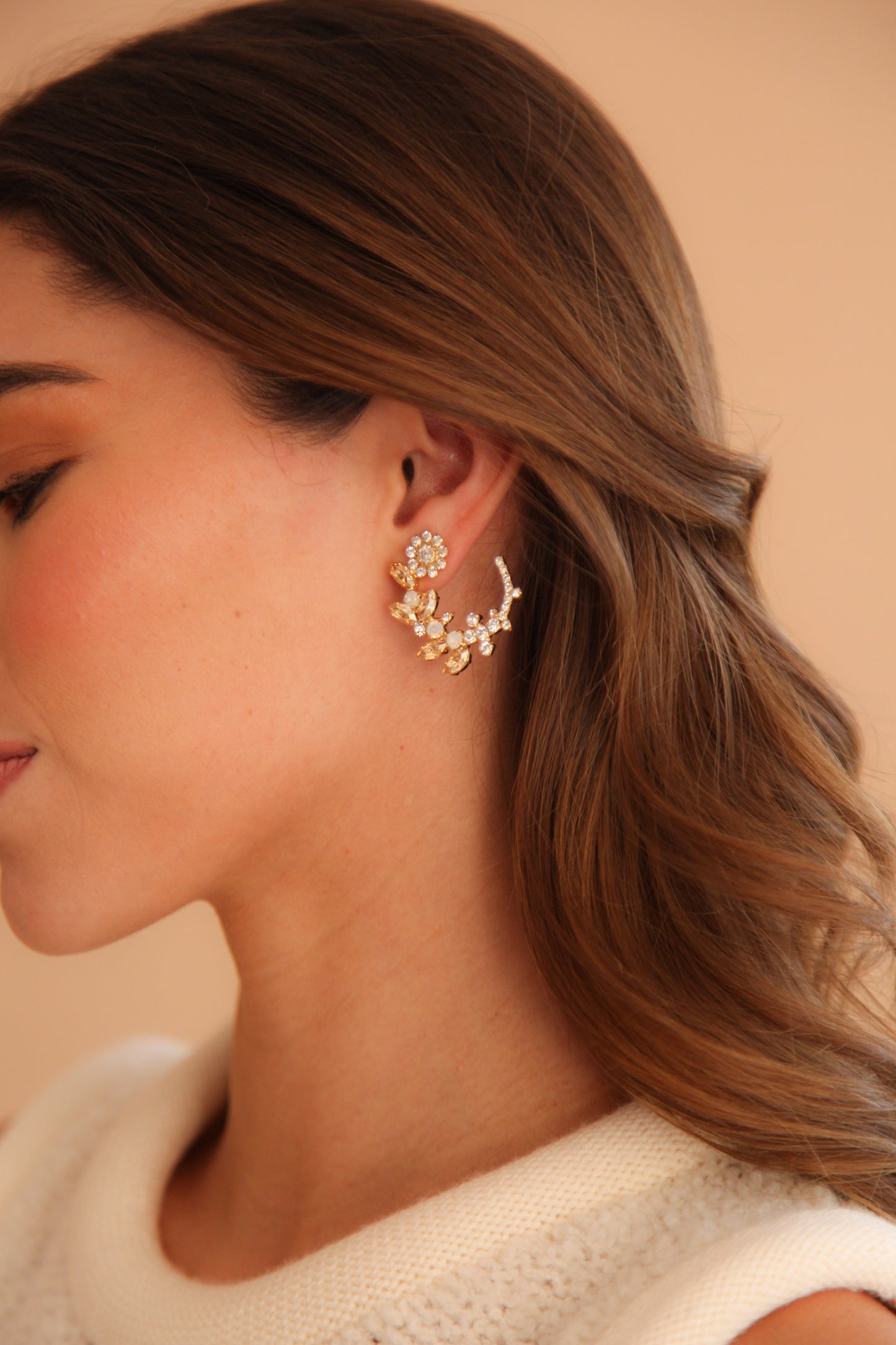 Aretes Aurora Dorado