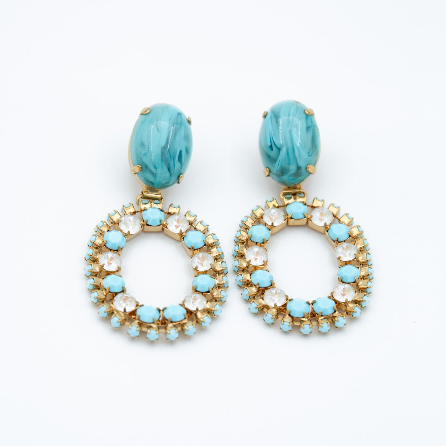 Aretes Irina Azul