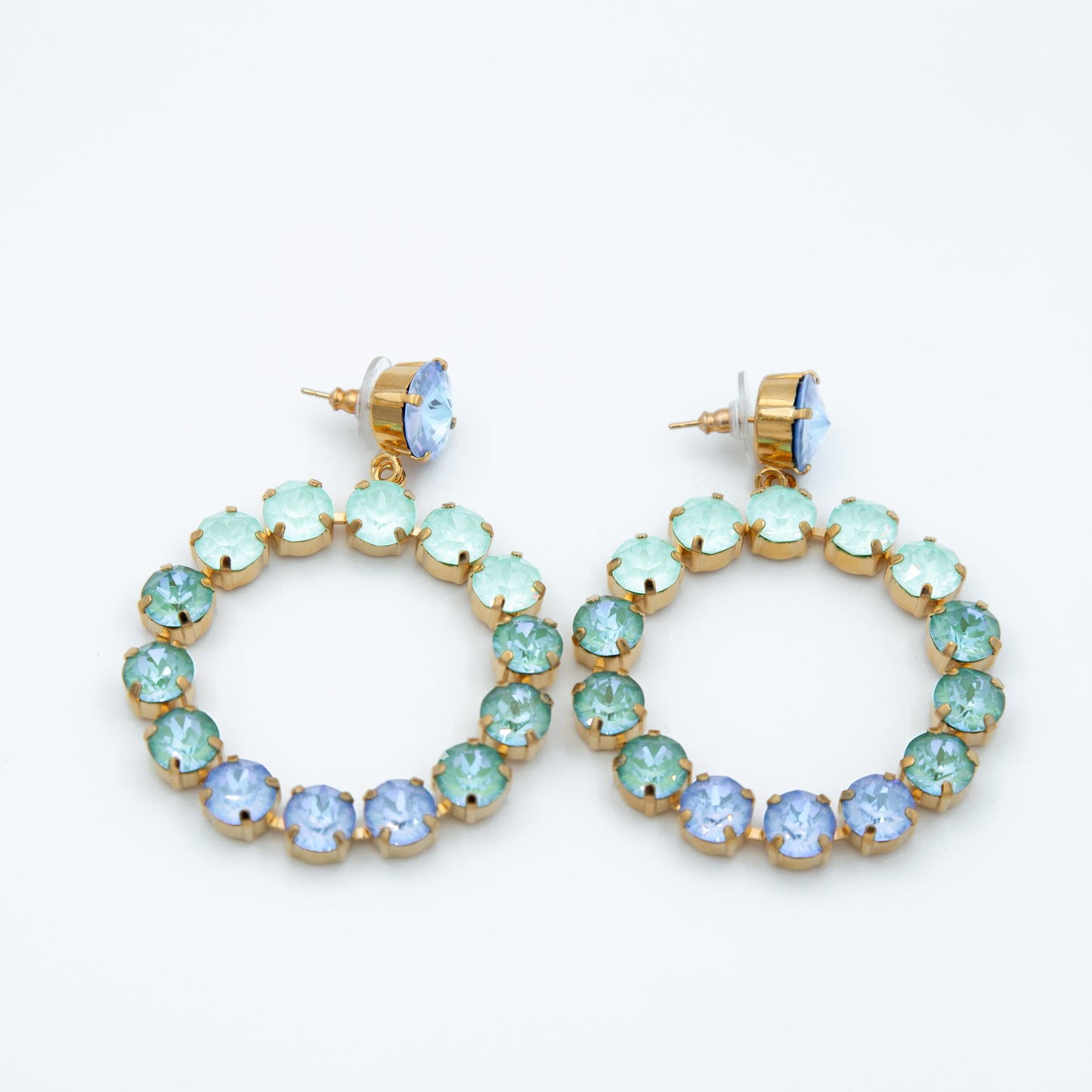 Aretes Audrey Azul