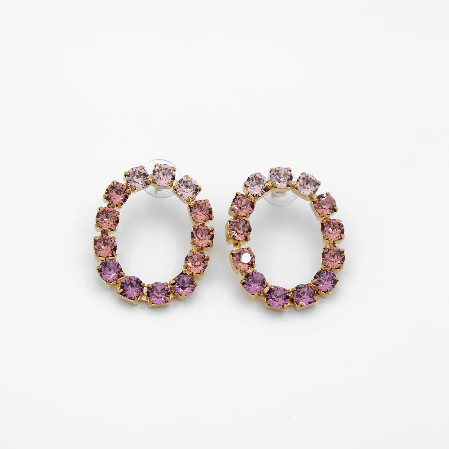 Aretes Crystal Rosa