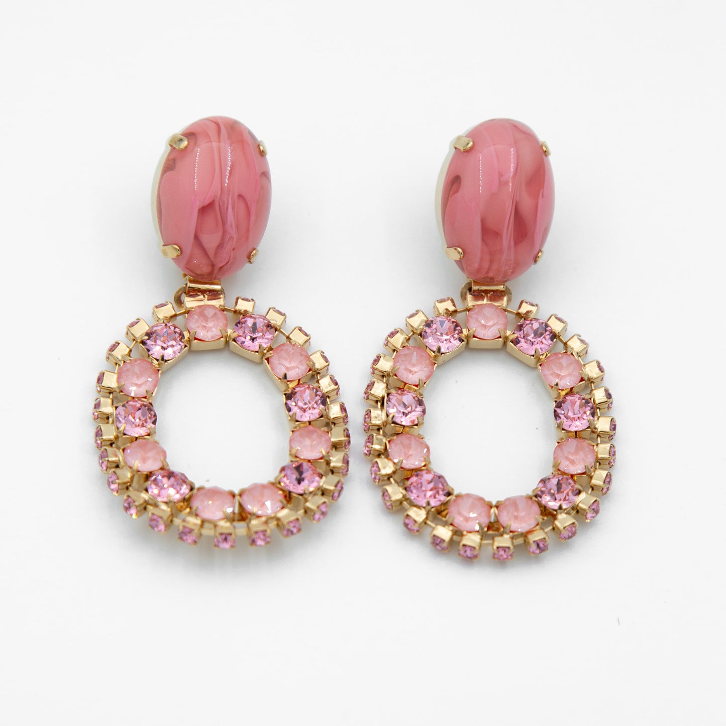 Aretes Irina Rosa