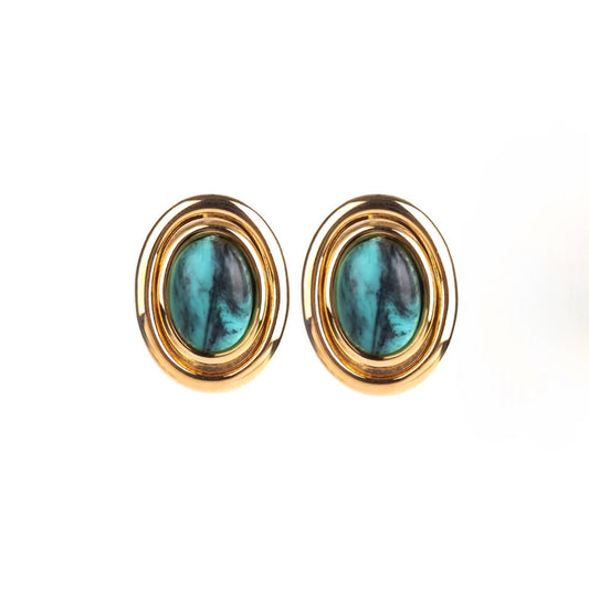 Aretes Yole Turquesa