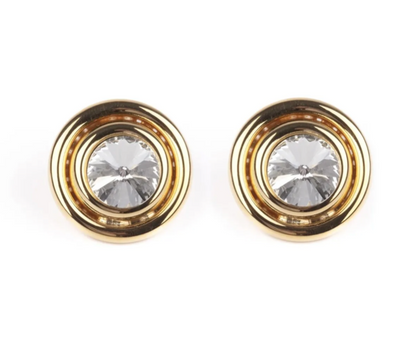 Aretes Botton Oro