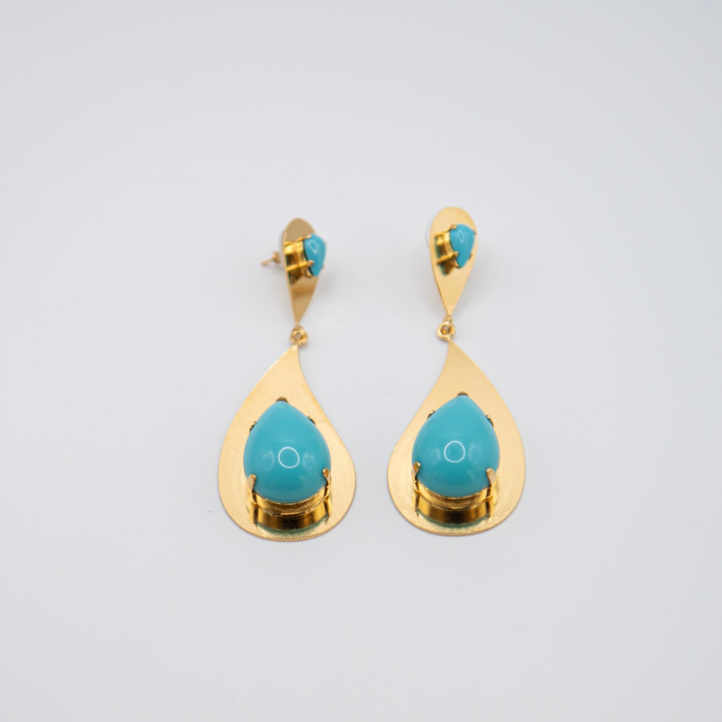 Aretes Luisa Turquesa