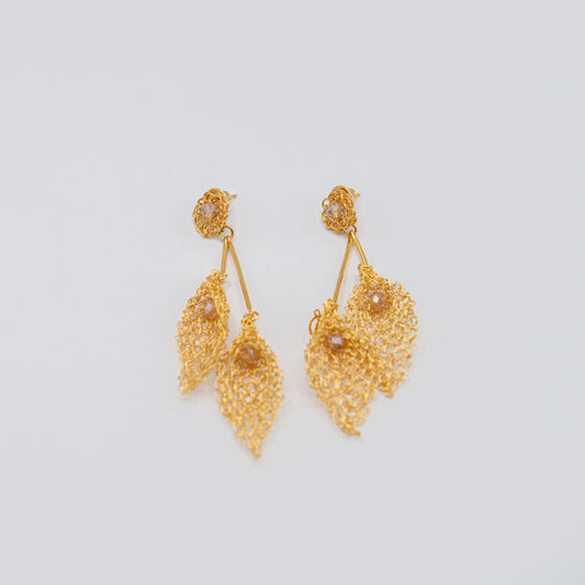 Aretes All Gold Dome