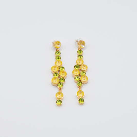 Aretes Glow Amarillo