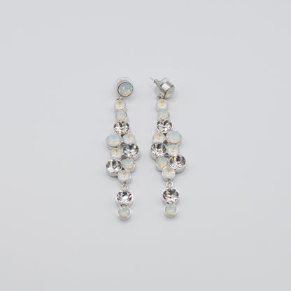 Aretes Glow Plateado