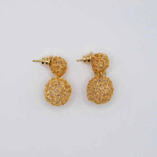 Aretes Gold Spheres