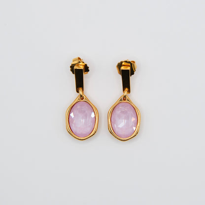 Aretes Classy Rosa