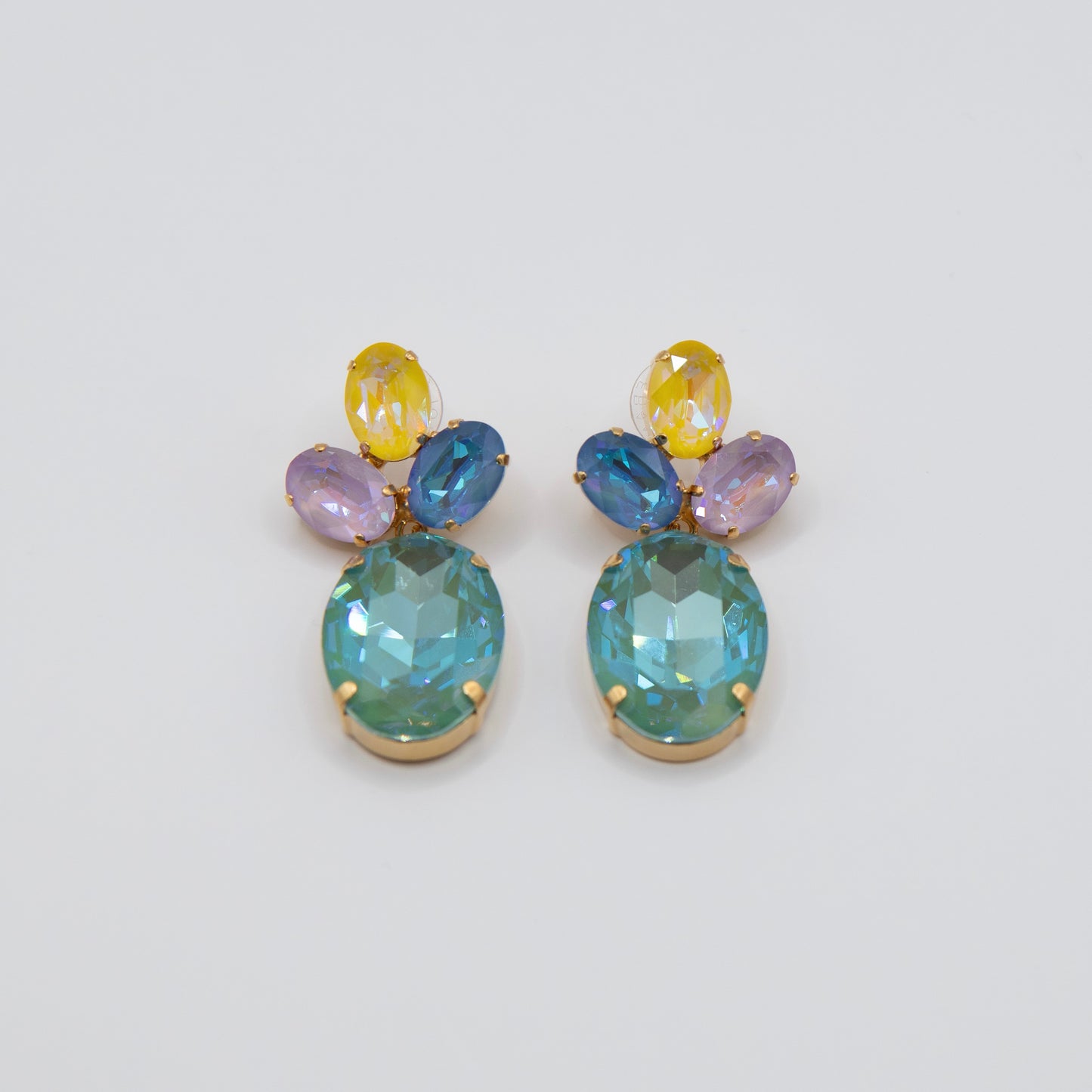 Aretes Crystal Azul