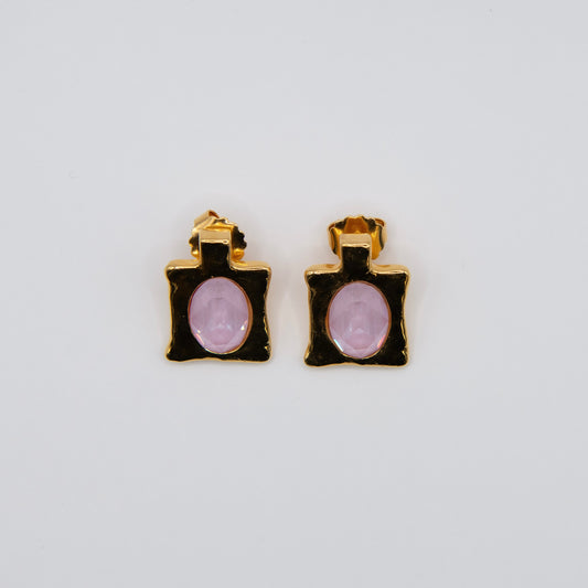 Aretes Silky Rosa