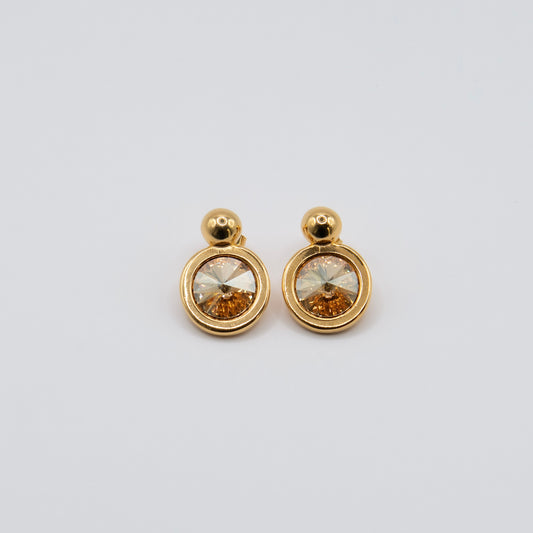 Aretes Blush Dorado