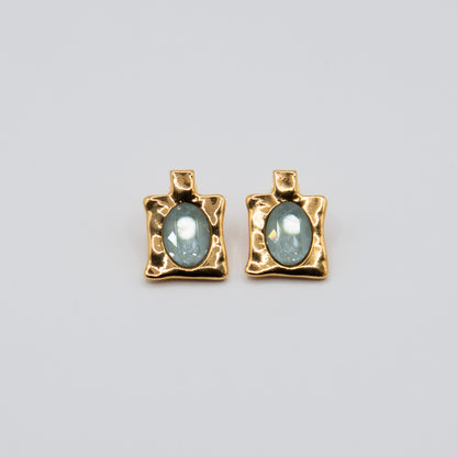 Aretes Silky Turquesa