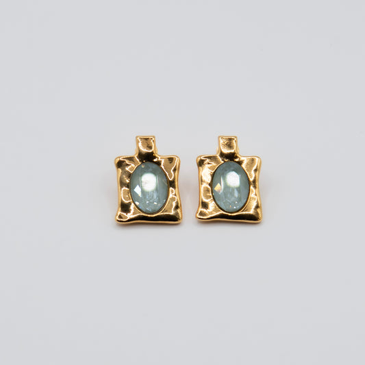 Aretes Silky Turquesa