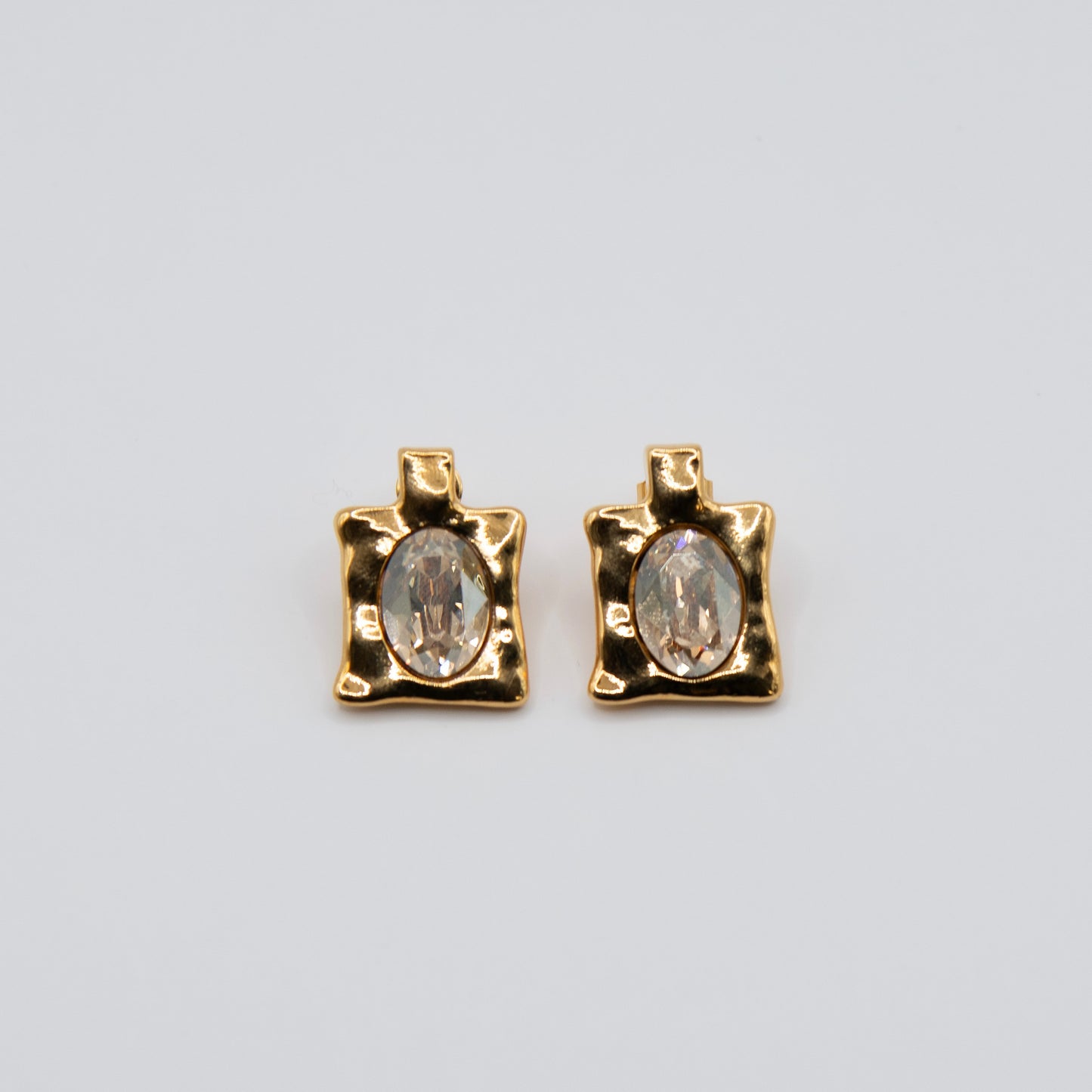 Aretes Silky Dorado