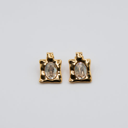 Aretes Silky Dorado
