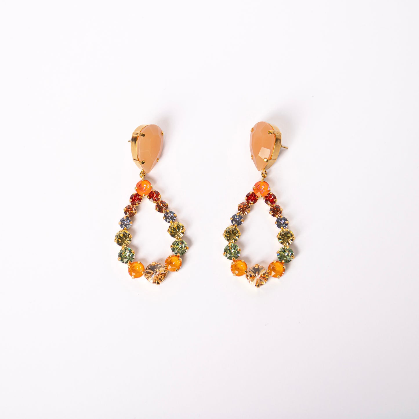 Aretes Iris Rosa