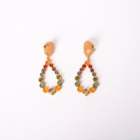 Aretes Iris Rosa