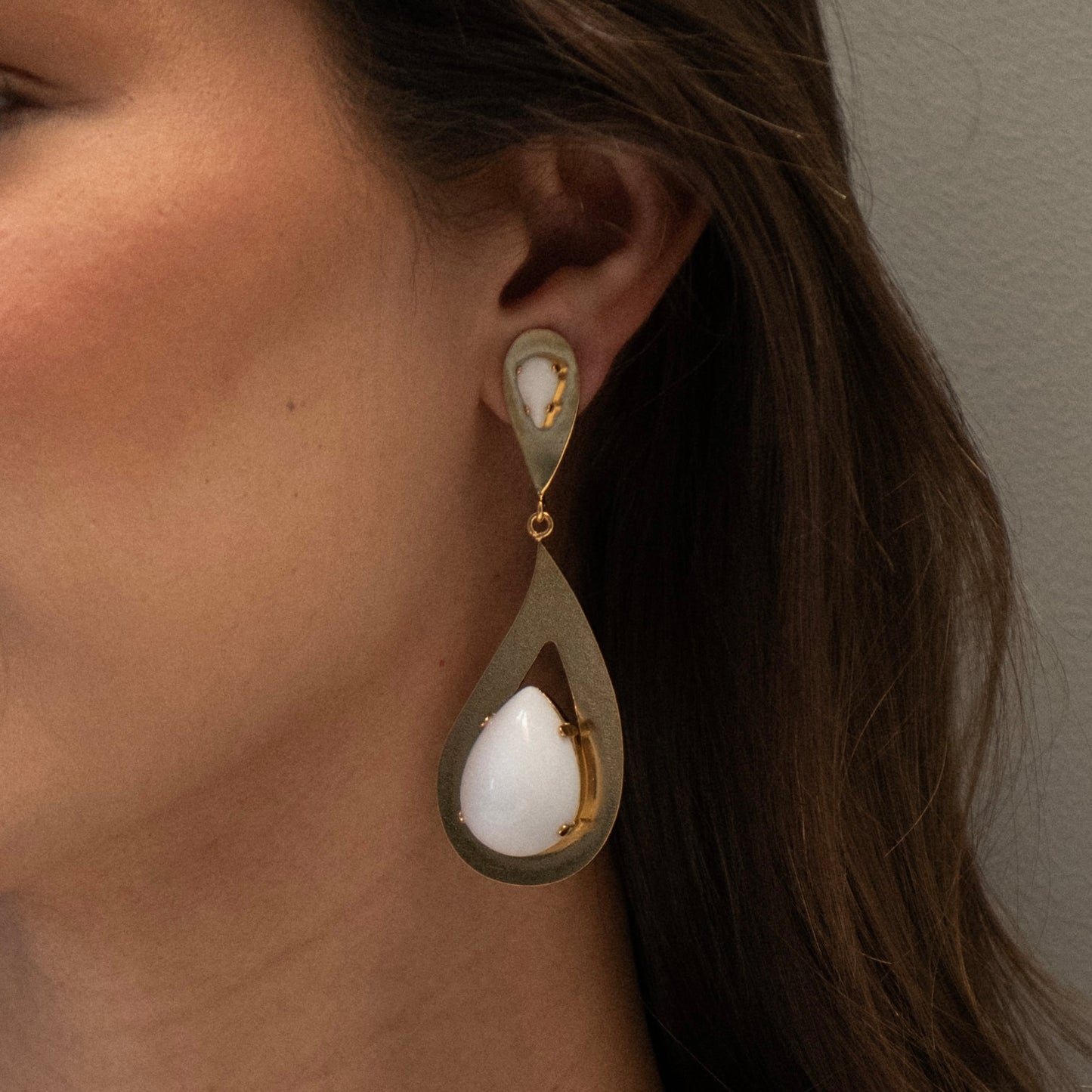 Aretes Luisa Blanco