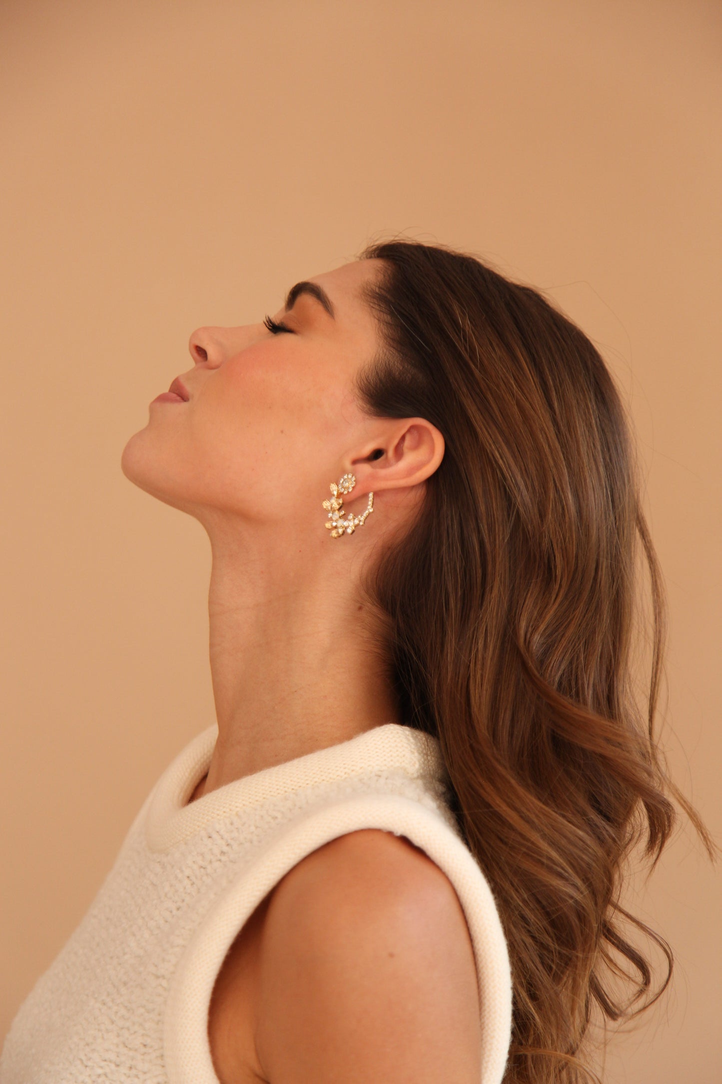 Aretes Aurora Dorado