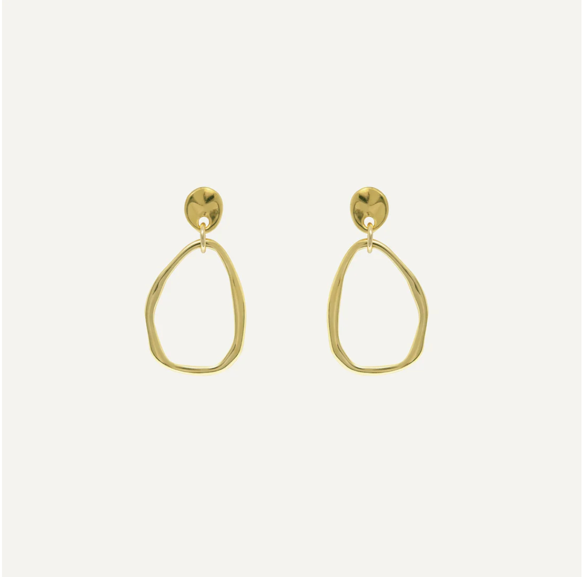 Aretes Clover Dorados