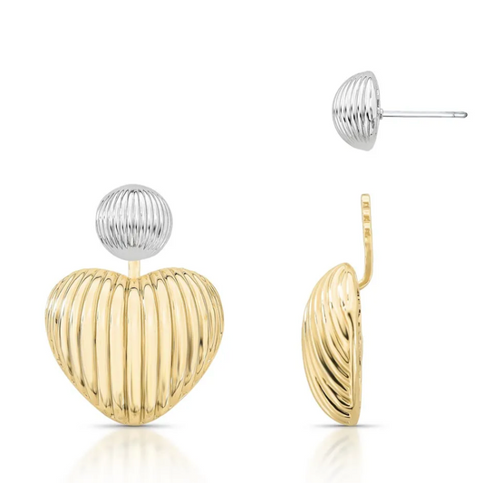 Aretes Frizzy Heart