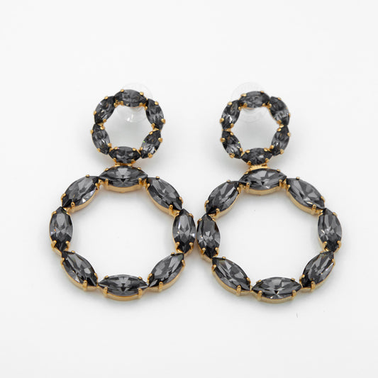 Aretes Vienna Gris