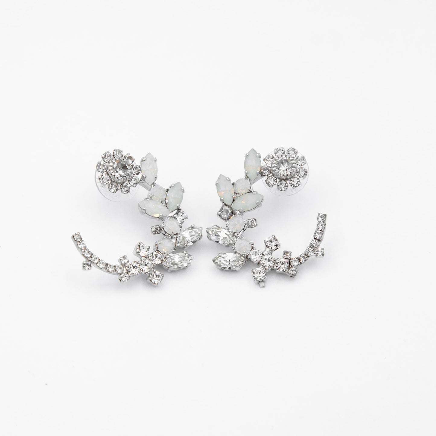 Aretes Aurora Plateado