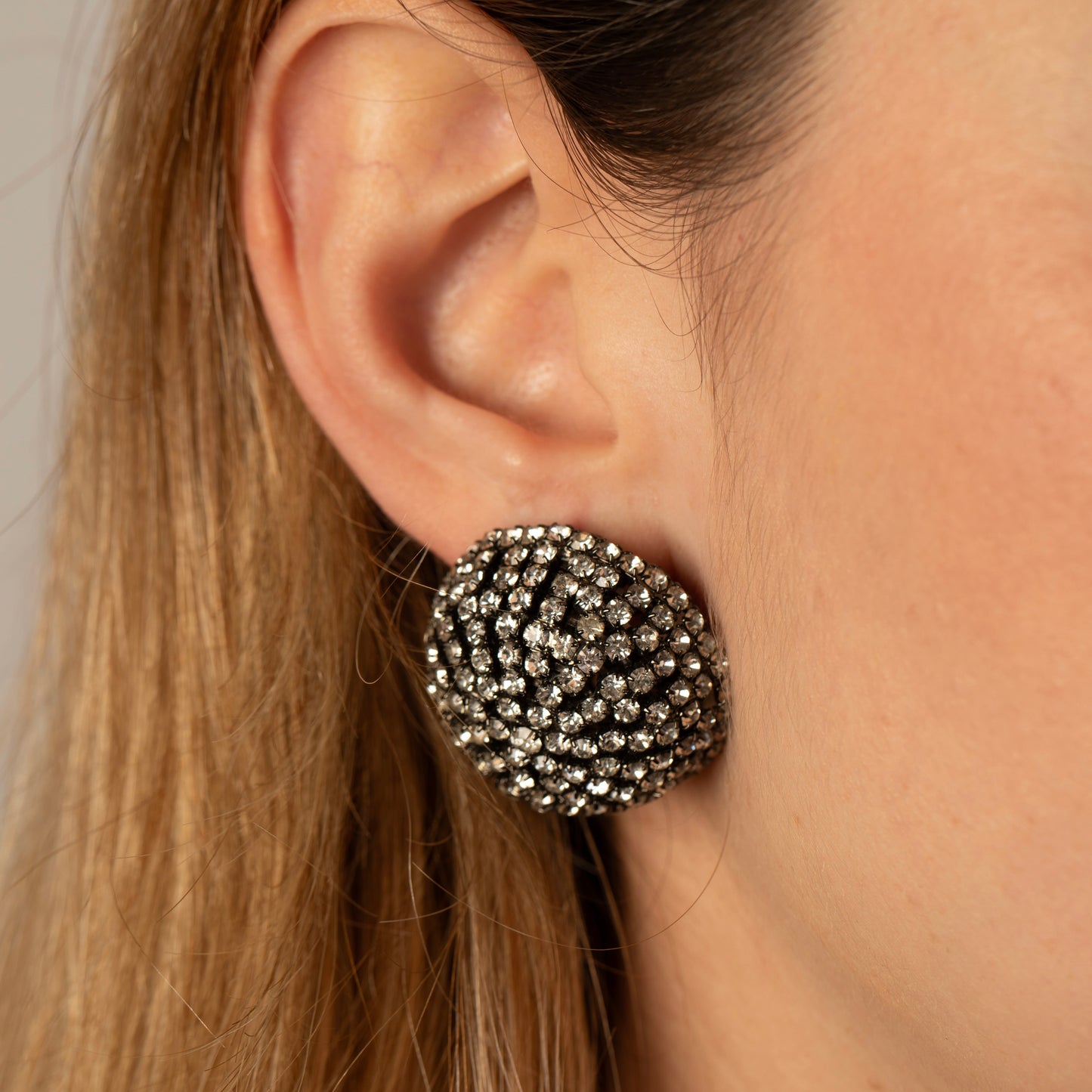 Aretes Luiza Plateado