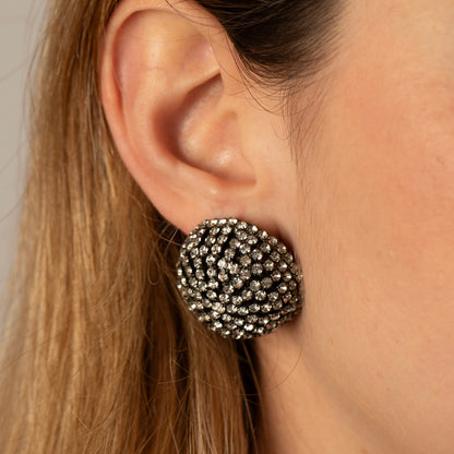 Aretes Luiza Plateado