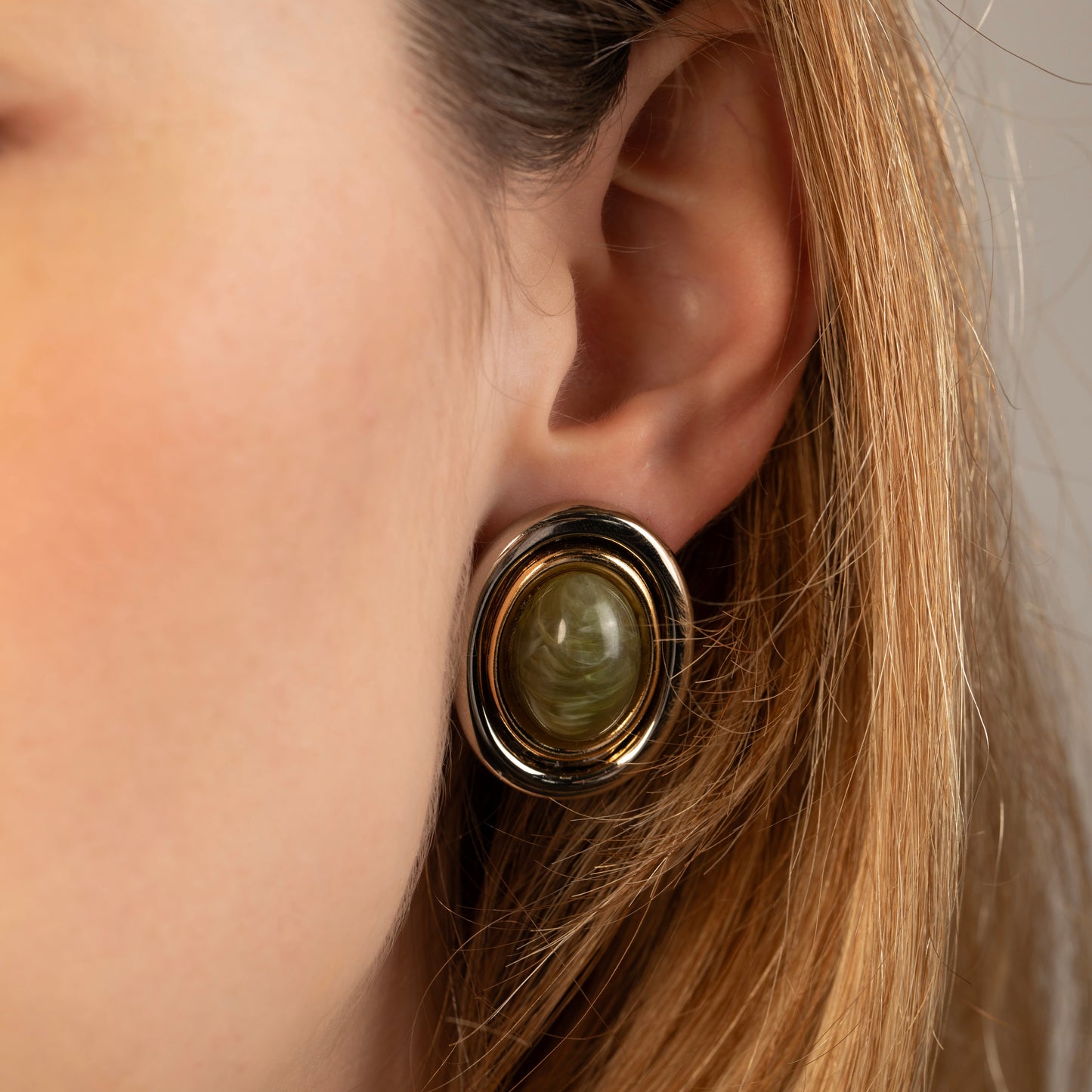 Aretes Yole Olivo