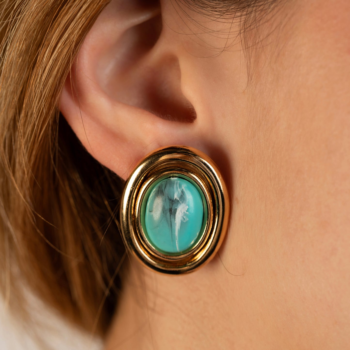 Aretes Yole Turquesa