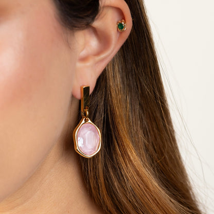 Aretes Classy Rosa