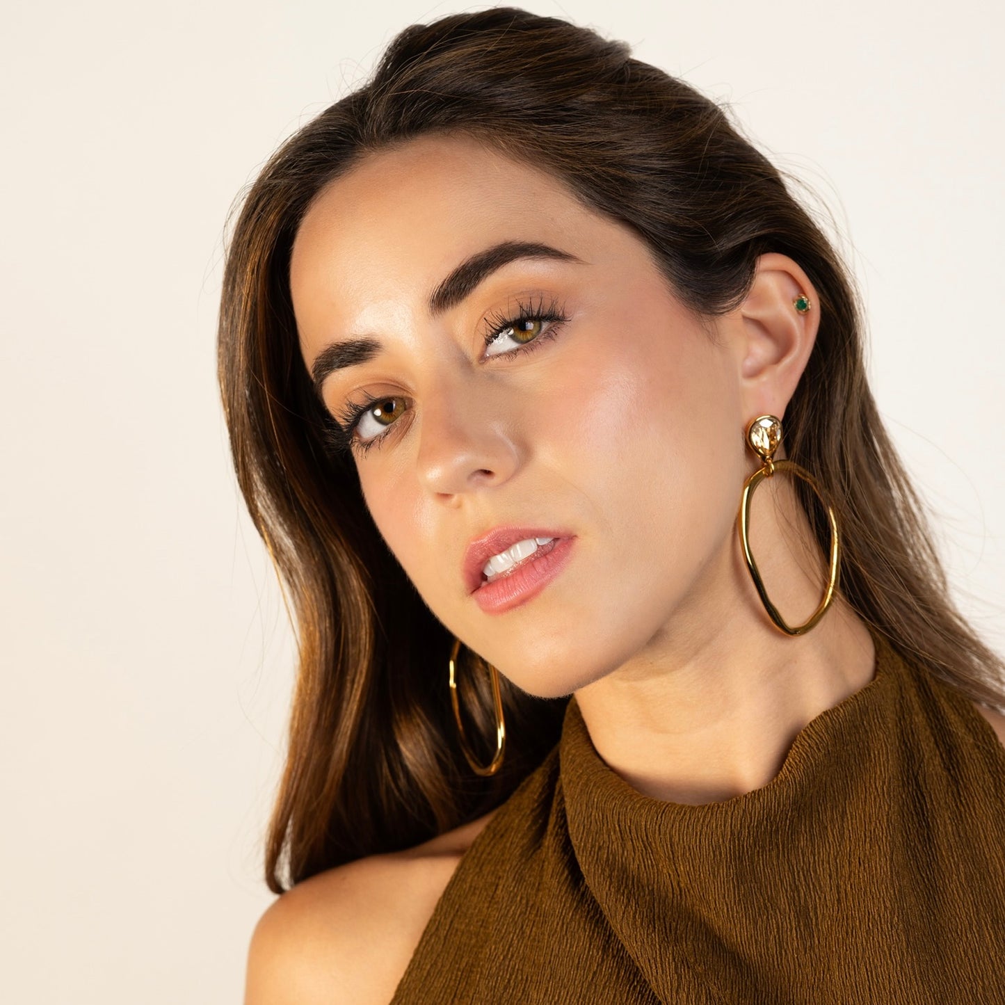 Aretes Vanessa Dorado