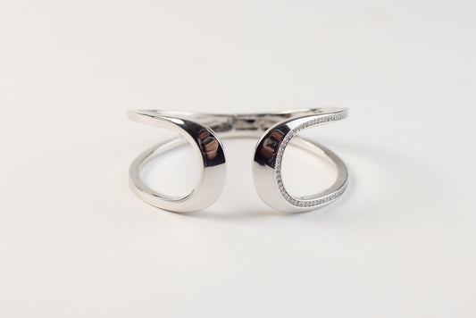 Pulsera Shine Touch Plateada