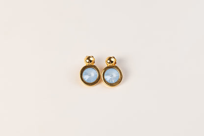 Aretes Blush Azul