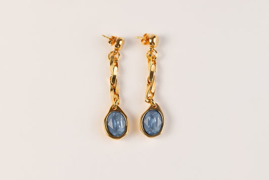 Aretes Agatha Azul
