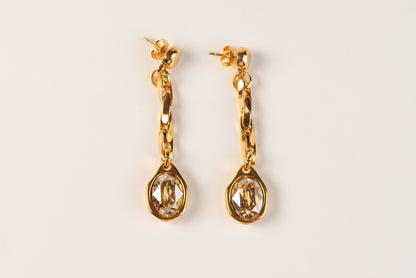 Aretes Agatha Dorados