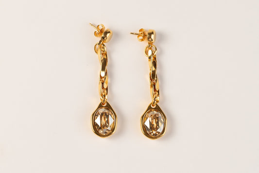 Aretes Agatha Dorados